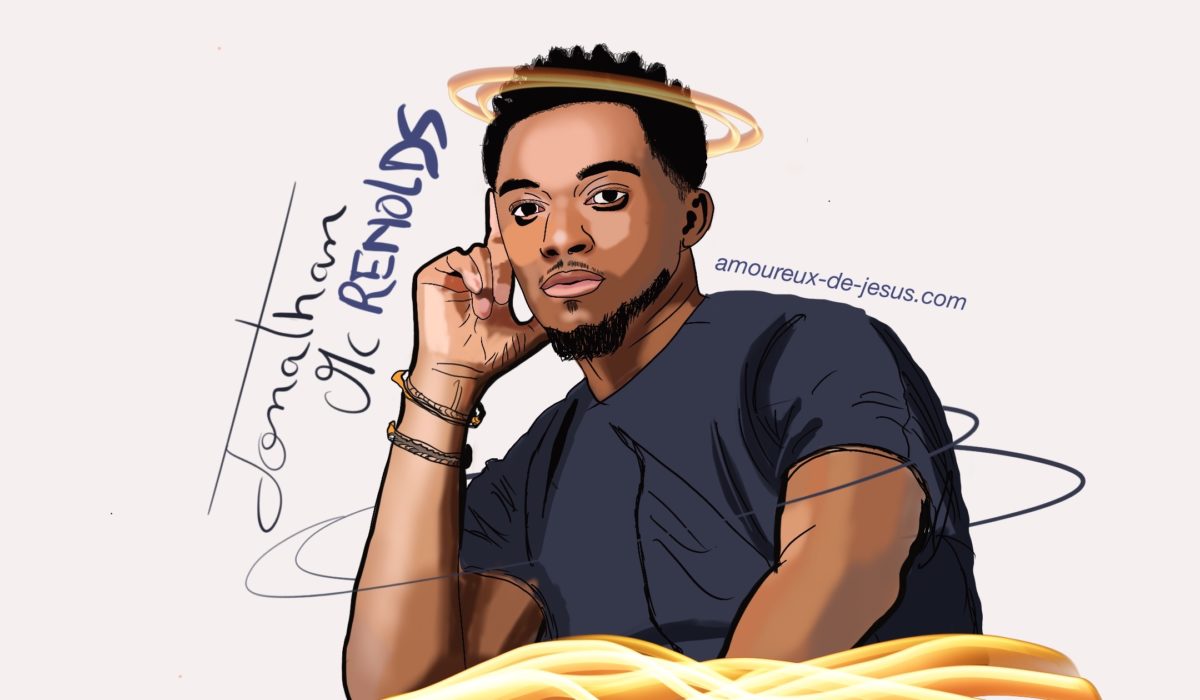 Photo redessinée, cartoon Jonathan Mcreynolds